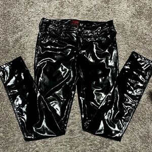 Tripp NYC Glossy Black Pants